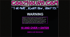 Desktop Screenshot of coozhound.com